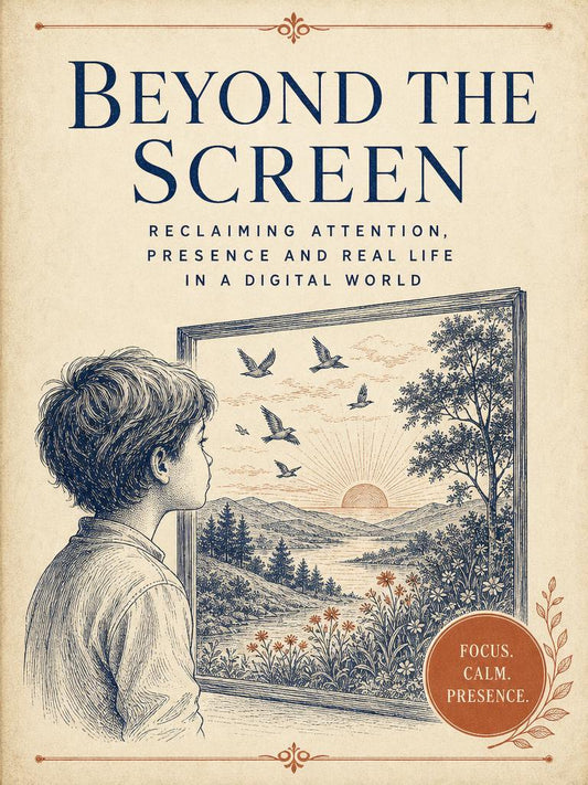 Raise Them, Not the Screen: A Parent's Guide to Raising Focused Kids in a Digital World (Ebook, Instant PDF)